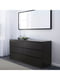 Комплект меблів для спальні 4 од. чорно-коричневий 160х200 см | 6693326 | фото 7