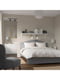 Меблі для спальні комплект 2 шт Vissle сірий 140х200 см | 6693452 | фото 9