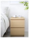 Комплект меблів для спальні 4 предмети дубовий шпон білий 140х200 см | 6693621 | фото 6