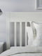 Комплект меблів для спальні 4 предмети білий 160х200 см | 6693627 | фото 2