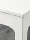 Стіл і 2 стільці білий/Orrsta світло-сірий 80/120 см | 6693986 | фото 4