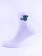 Носки белые с рисунком | 5631143 | фото 2