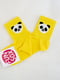 Шкарпетки жовті з малюнком | 5631189 | фото 2