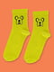 Шкарпетки жовті з малюнком | 5631198 | фото 2