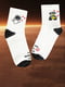 Шкарпетки білі з малюнком | 5631222 | фото 2