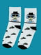 Шкарпетки білі з малюнком | 5631238 | фото 4