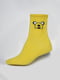 Шкарпетки жовті з малюнком | 5631340 | фото 2