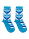 Набірр коротких носков  с оригинальными принтами "Продуктовый Набірр" (4 пары) | 6697807 | фото 4