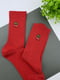 Шкарпетки червоного кольору | 6697884 | фото 3