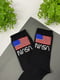 Шкарпетки чорні з принтом "NASA" | 6697889 | фото 2