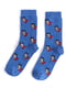 Чоловічі шкарпетки сині із принтом "Супермен" | 6697991