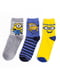 Набор стрейчевых подростковых носков "Миньёны" (3 пары) | 6698014