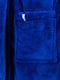 Халат махровий синій | 6698245 | фото 6