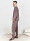 Пижама велюровая: джемпер и брюки | 6698261 | фото 2