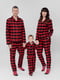 Пижамы семейные фланелевые: рубашка со штанами | 6698274