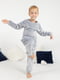 Пижама махровая: кофта со штанами | 6698612 | фото 4