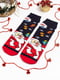 Набір яскравих новорічних махрових шкарпеток (3 пари) | 6698630 | фото 2