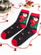 Набор ярких новогодних махровых носков (3 пары) | 6698638 | фото 3