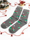 Набір яскравих новорічних махрових шкарпеток (3 пари) | 6698638 | фото 4