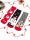 Набір новорічних махрових носків (3 пари) | 6698642