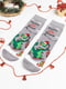 Набір яскравих новорічних махрових шкарпеток (3 пари) | 6698717 | фото 3