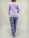 Пижама махровая: джемпер и брюки | 6700611 | фото 3