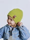 Зеленая однотонная шапка | 6701302 | фото 3