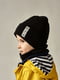 Комплект чорний: шапка і шарф-хомут | 6701368 | фото 2