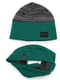 Комплект зелений: шапка та хомут | 6701862