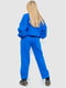 Яркий синий костюм: свитшот и джоггеры | 6702071 | фото 4