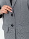 Серый полушерстяной костюм: жилет и юбка-макси | 6702080 | фото 5
