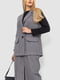 Серый полушерстяной костюм: жилет и юбка-макси | 6702082 | фото 2