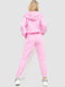 Розовый костюм: толстовка и джоггеры | 6702131 | фото 4