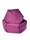 Лежак шестикутний - фіолетовий, 43х13 см | 6702167 | фото 4