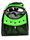 Рюкзак-переноска - зелений, 20х30х33 см | 6702603
