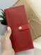 Шкіряний вертикальний гаманець у червоному кольорі | 6084803 | фото 7