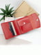 Кожаный мини-кошелек в классическом красном цвете | 6084873 | фото 2