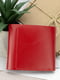 Шкіряний міні-гаманець у класичному червоному кольорі | 6084873 | фото 3