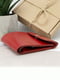 Шкіряний міні-гаманець у класичному червоному кольорі | 6084873 | фото 4