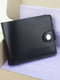 Кожаный черный набор подарочный: ремень, ключница, бумажник | 6084980 | фото 6