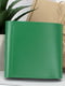 Кожаный мини-кошелек в летнем зеленом цвете | 6085098 | фото 3