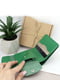 Кожаный мини-кошелек в летнем зеленом цвете | 6085098 | фото 6
