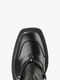 Комбинированные черные ботинки с завязками | 6702895 | фото 6
