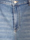 Завужені сині джинси з потертостями та дірками на колінах | 6507976 | фото 3