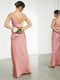 Сукня-максі рожевого кольору з відкритою спинкою та глибоким розрізом | 6508923 | фото 4