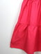 Сукня А-силуету малинового кольору з широкою оборкою | 6698803 | фото 3