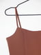 Облягаюча сукня-міні коричневого кольору | 6699132 | фото 2