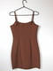 Облягаюча сукня-міні коричневого кольору | 6699132 | фото 5