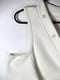 Белое мини-платье на пуговицах с вырезами на плечах | 6699167 | фото 2