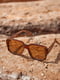 Сонцезахисні окуляри коричневого кольору | 6699304 | фото 2